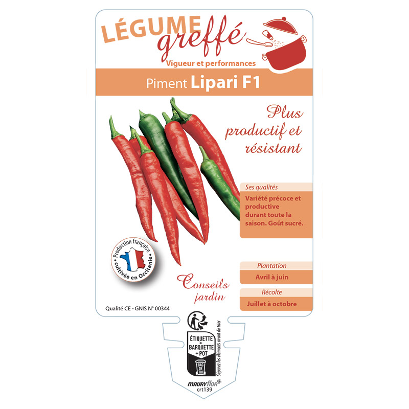 PIMENT LIPARI GREFFÉ